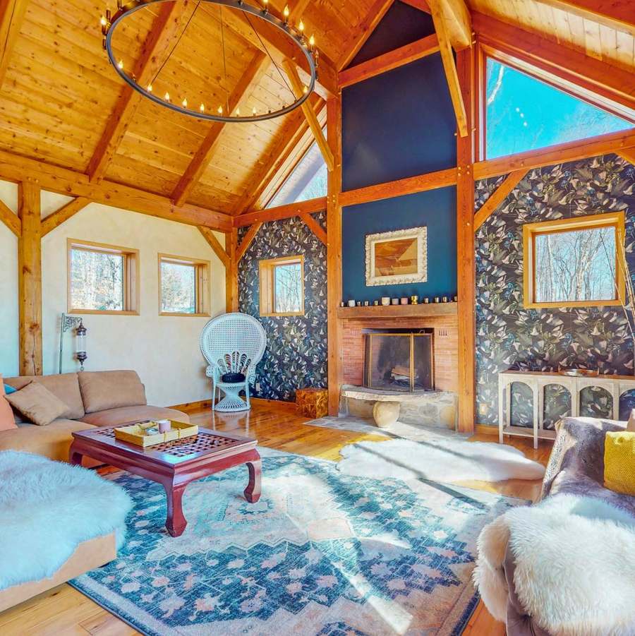 A cozy gathering room